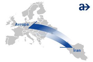 Avrupa haritası İran